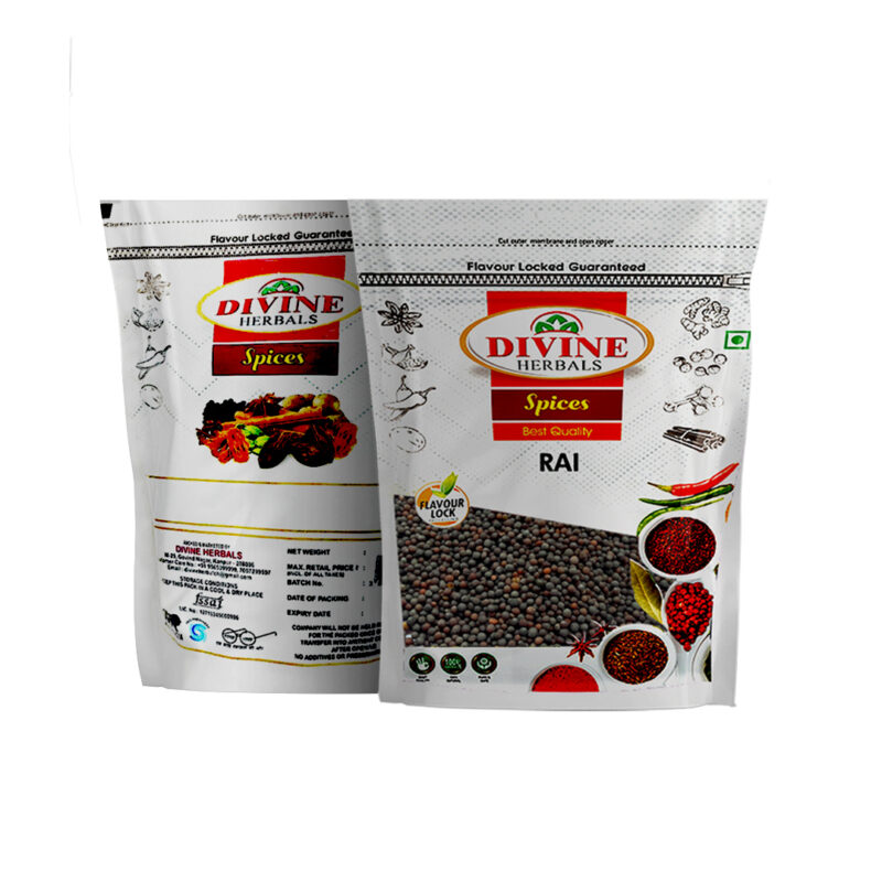 organic black sarso from divine herbals spices