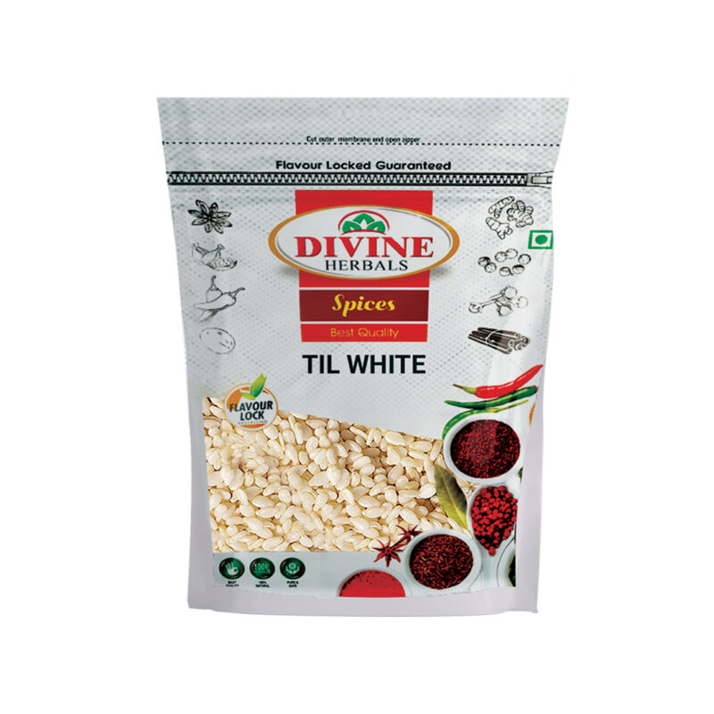 organic white tilli sesame seeds